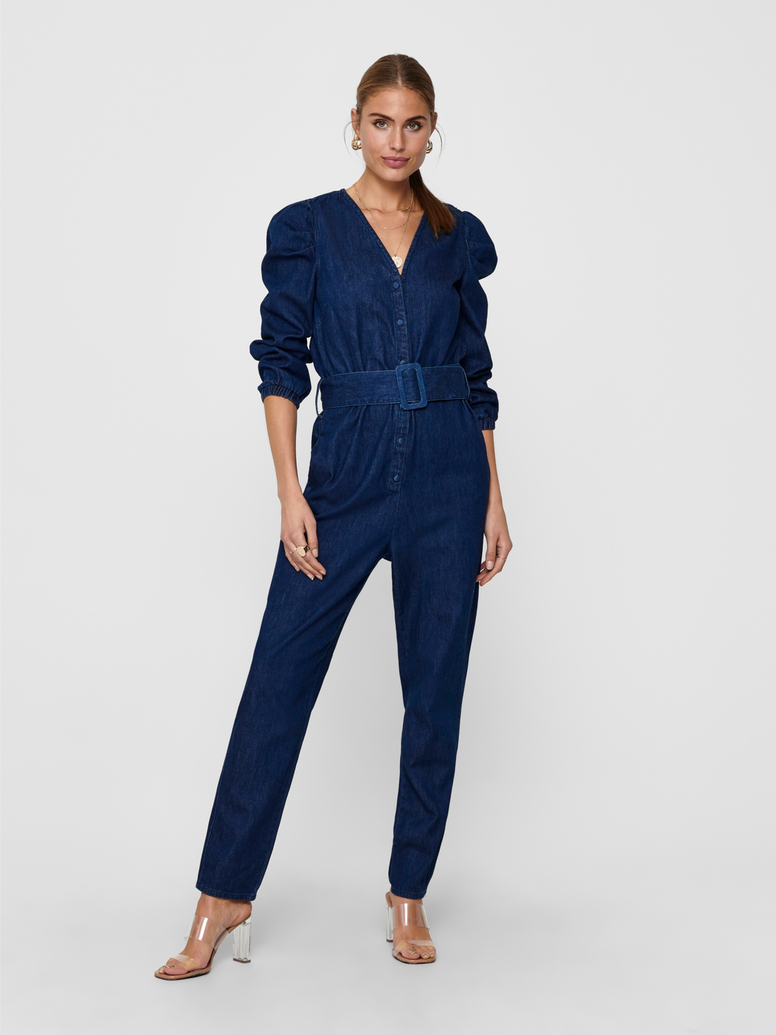 DENIM JUMPSUIT