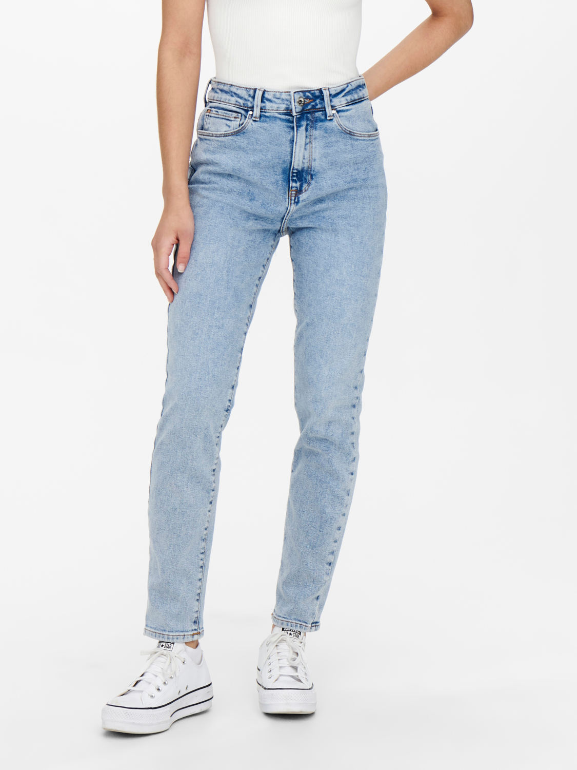 ONLEMILY HIGHWAISTED STRAIGHT FIT JEANS